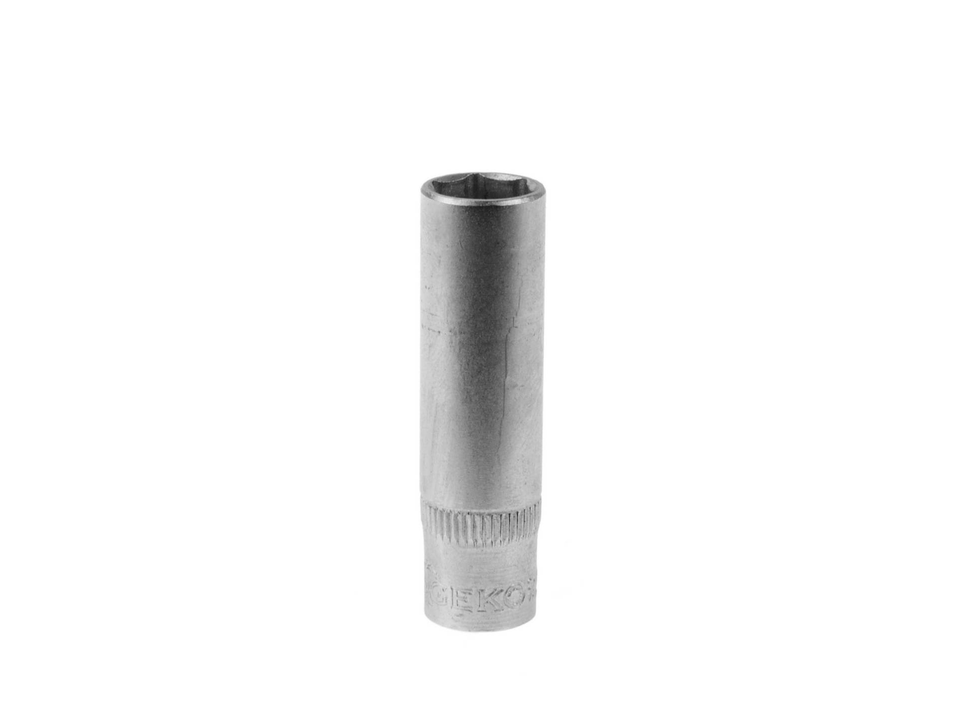 GEKO G13008 Dlhý šesťhranný nástrčný kľúč hlavica 1/4" 8 mm