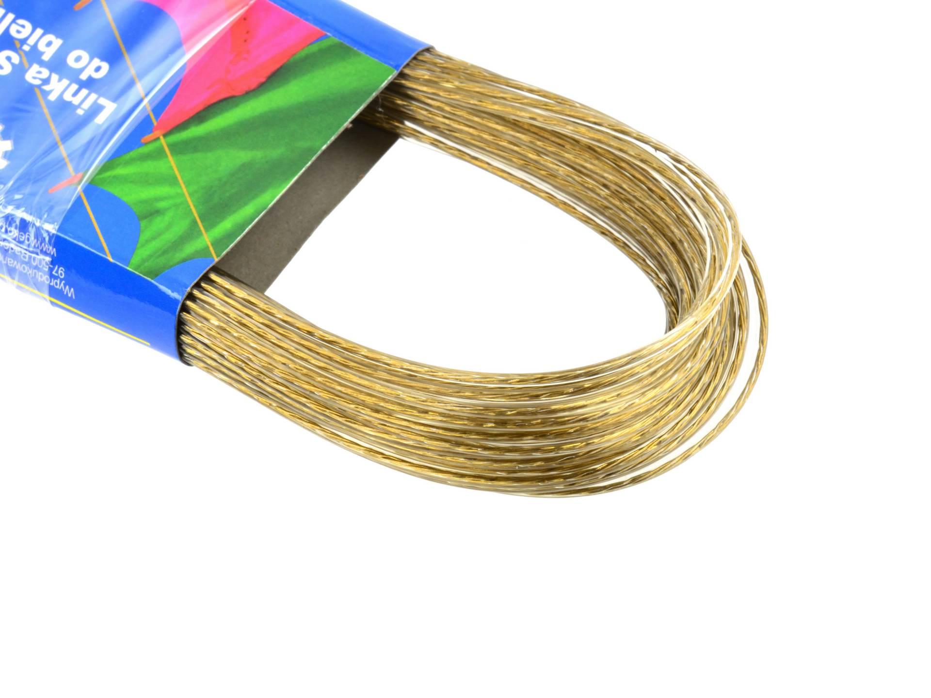 GEKO G73191 Oceľová šnúra lanko na prádlo 3mm x 30m na bielizeň