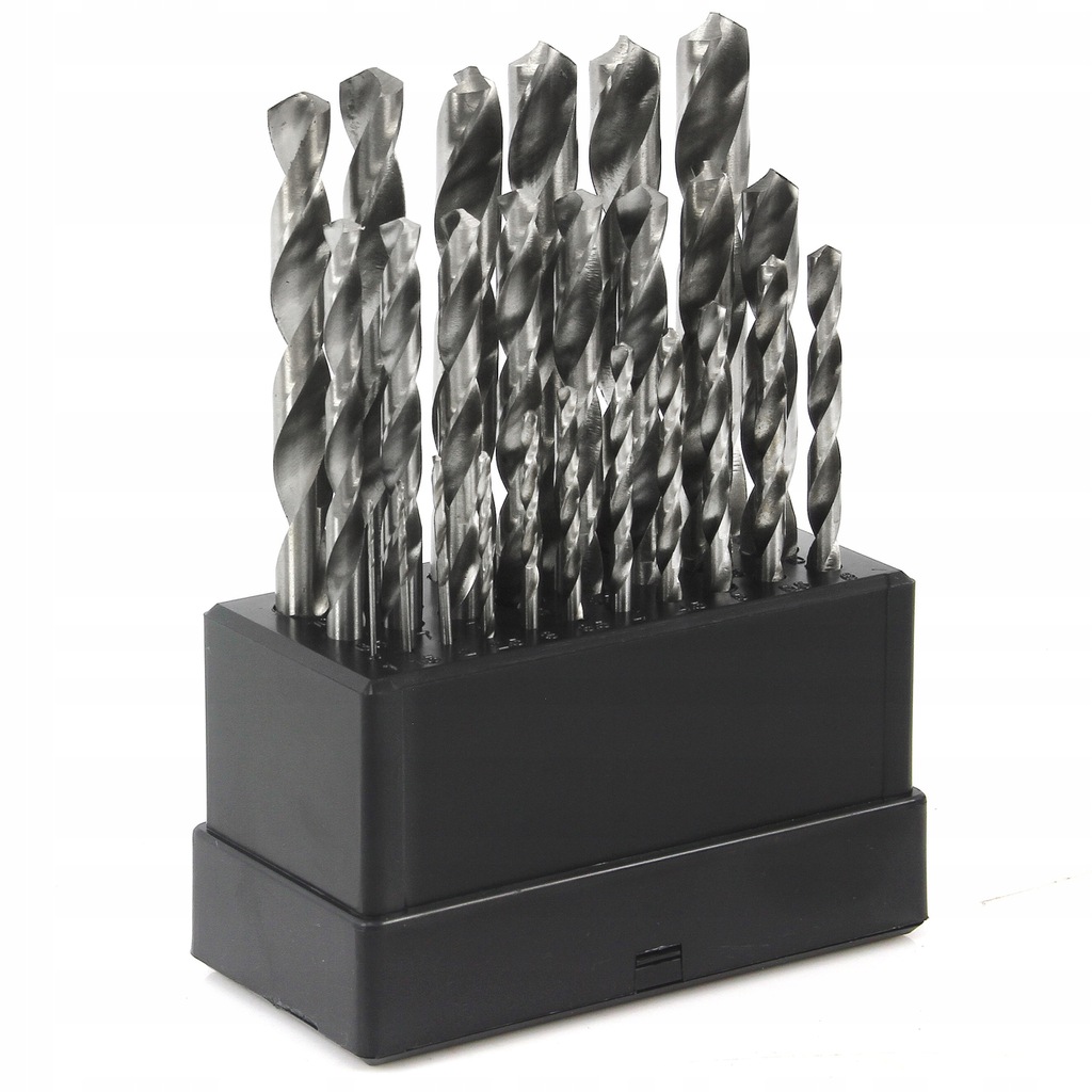 Marpol M22300 Sada vrtákov HSS 1-10 mm 19 ks