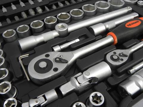 GEKO G10151 Gola sada 108ks kľúče 1/4" 1/2" račňa + bity