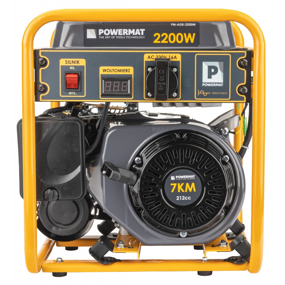 POWERMAT PM-AGR-3400IM ELEKTROCENTRÁLA GENERÁTOR PRÚDU 7HP 3400W