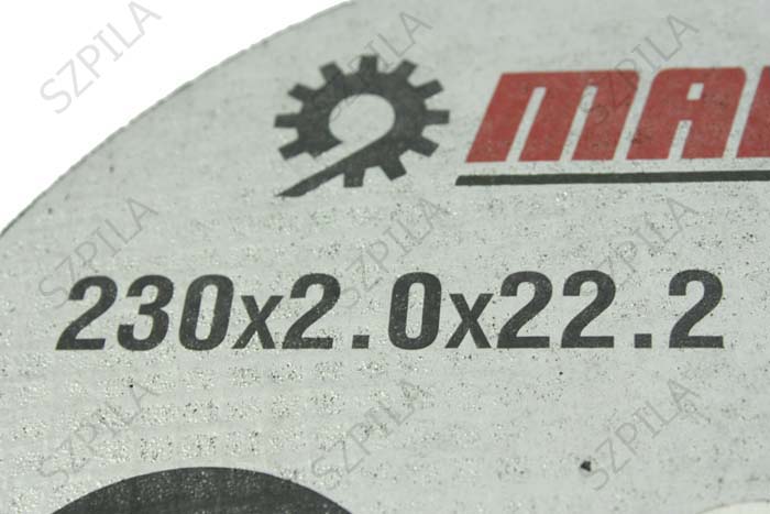 Mar-Pol M08120 Rezný kotúč na oceľ nerez 180mm