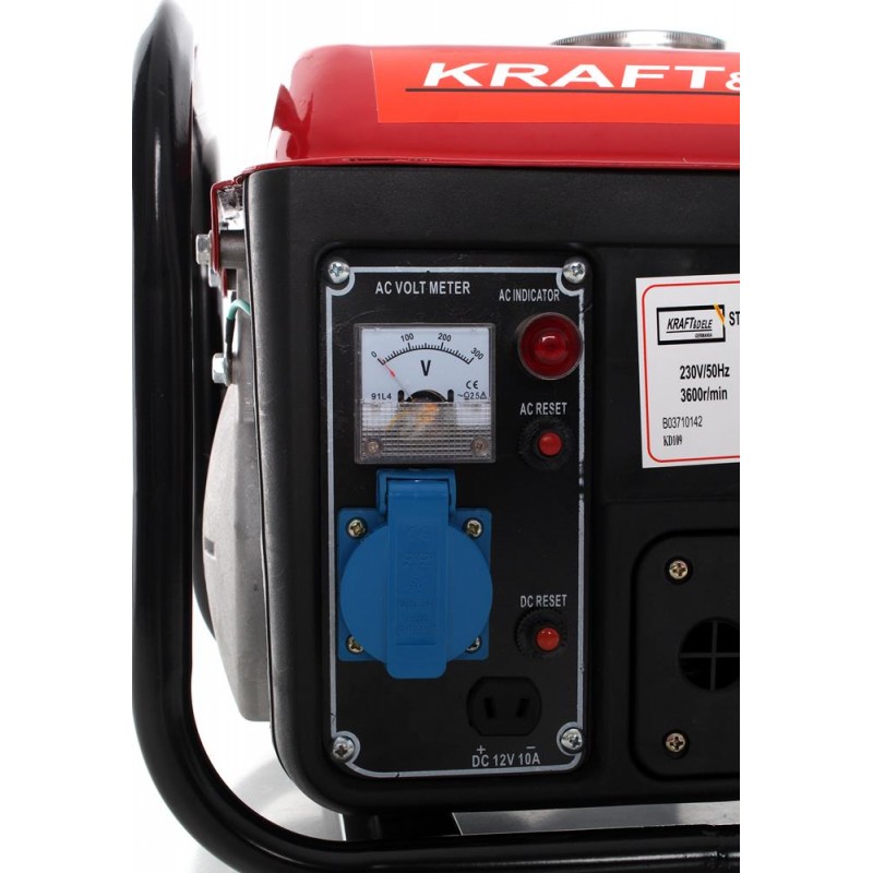 KRAFT&DELE KD109 ELEKTROCENTRÁLA GENERÁTOR ELEKTRICKÉHO PRÚDU 1200W 12V / 230V 