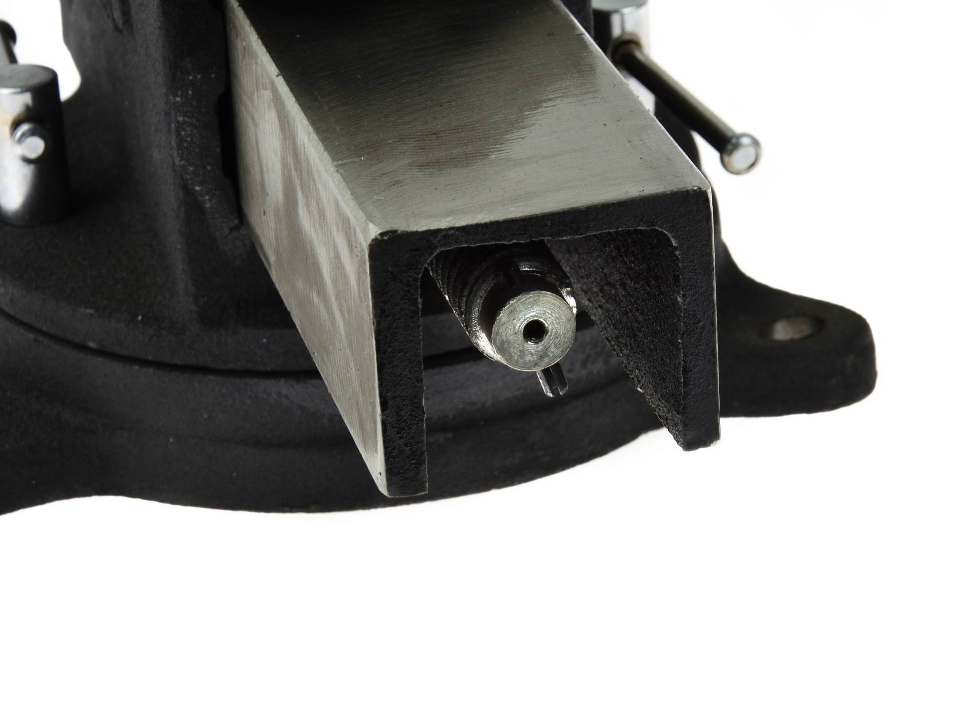 TVARDY T00201 Profesionálny zverák 125mm s kovadlinou - otočný 360 stupňov