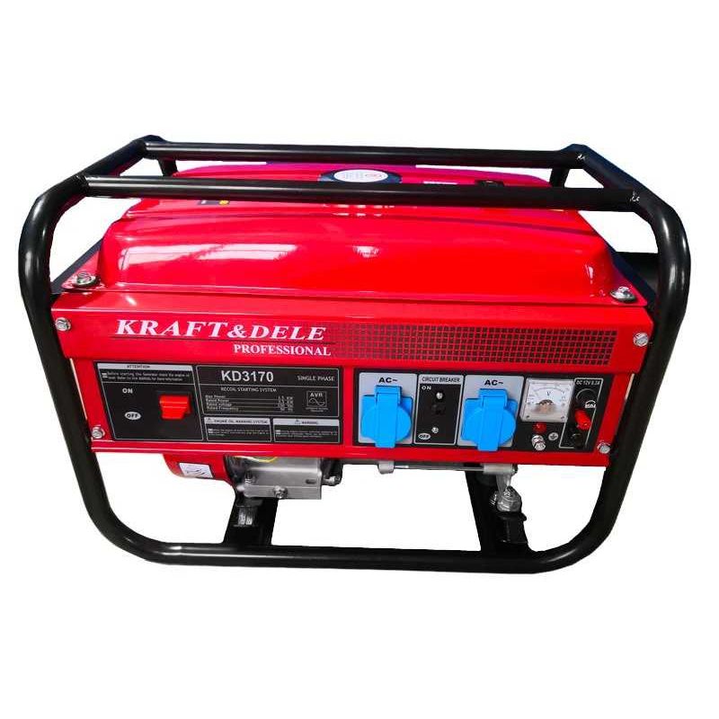 KRAFT&DELE KD3170 ELEKTROCENTRÁLA GENERÁTOR ELEKTRICKÉHO PRÚDU 3500W