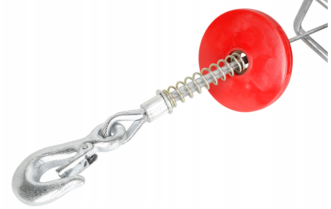 EuroCraft HJ207 Elektrický lanový navijak kladkostroj zdvihák 800kg 2000W