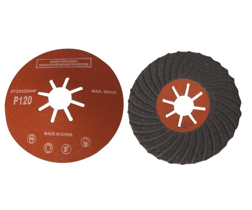 MAGMA Brúsny lamelový kotúč 125mm na brúsenie dreva kovu P80