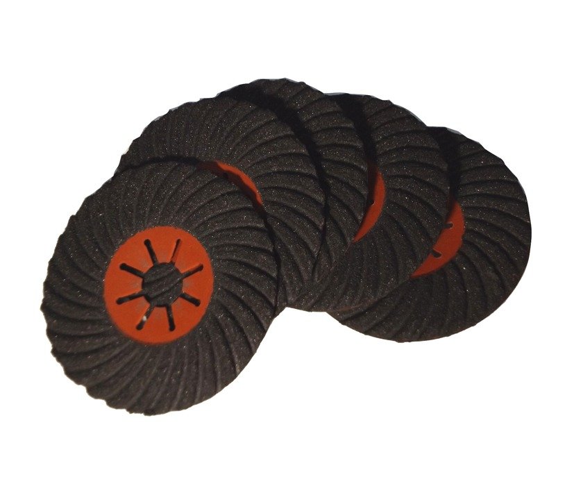 MAGMA Brúsny lamelový kotúč 125mm na brúsenie dreva kovu P80