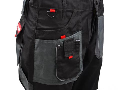 TVARDY T01014 Pracovné nohavice TVARDY pánske montérky VEĽKOSŤ XL (56)