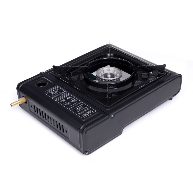 Kraft&Dele KD10499 Turistický plynový varič sporák 2v1 +4 kartuše