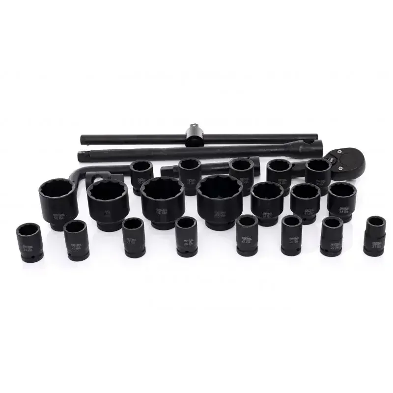 Kraft&Dele KD11759 Nástrčné hlavice kľúče nadstavce 3/4" 26ks 12-hran