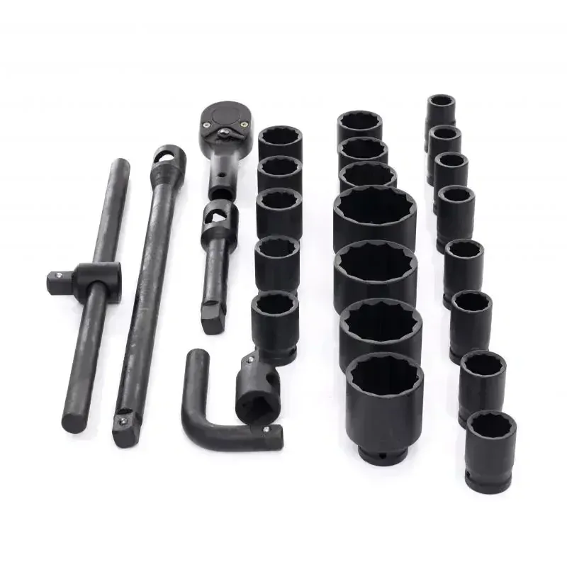 Kraft&Dele KD11759 Nástrčné hlavice kľúče nadstavce 3/4" 26ks 12-hran