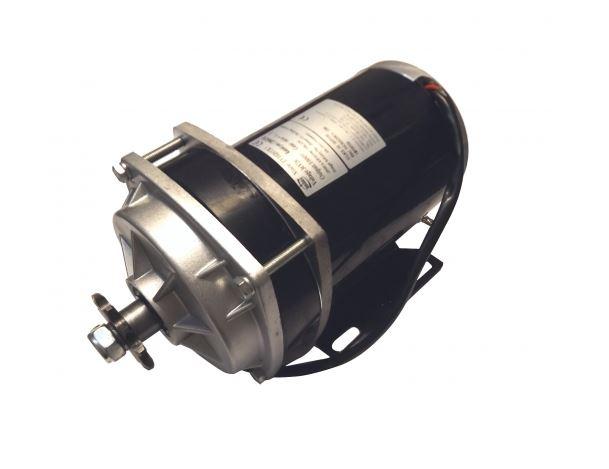 MAGMA 1020ZXF Elektrický motor elektromotor DC 24V 500W s prevodovkou a ventilátorom