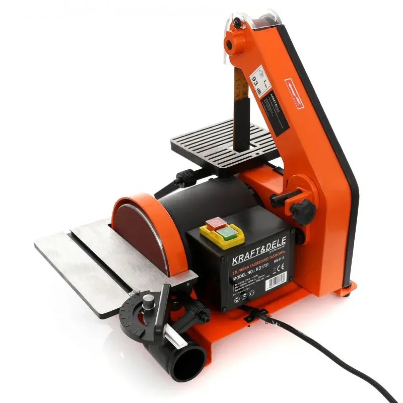 Kraft&Dele KD1731 Elektrická pásová brúska stolná kotúčová 550W