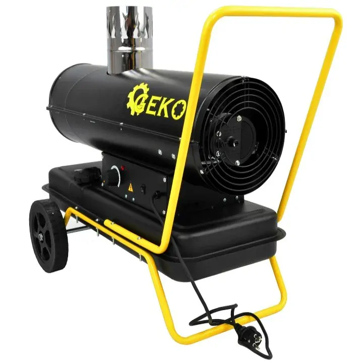Geko G80425 Naftový ohrievač vzduchu 25kW s komínom