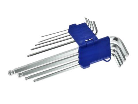 GEKO G01704 Sada kľúčov 9ks imbusové kľúče 1,5-10mm 190mm imbusy