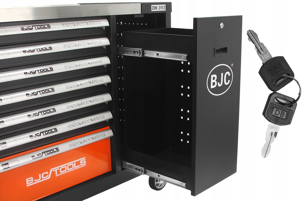 Mar-pol  M66598 Dielenská skriňa vozík na náradie 7 šuplíkov / zásuviek + náradie 306ks