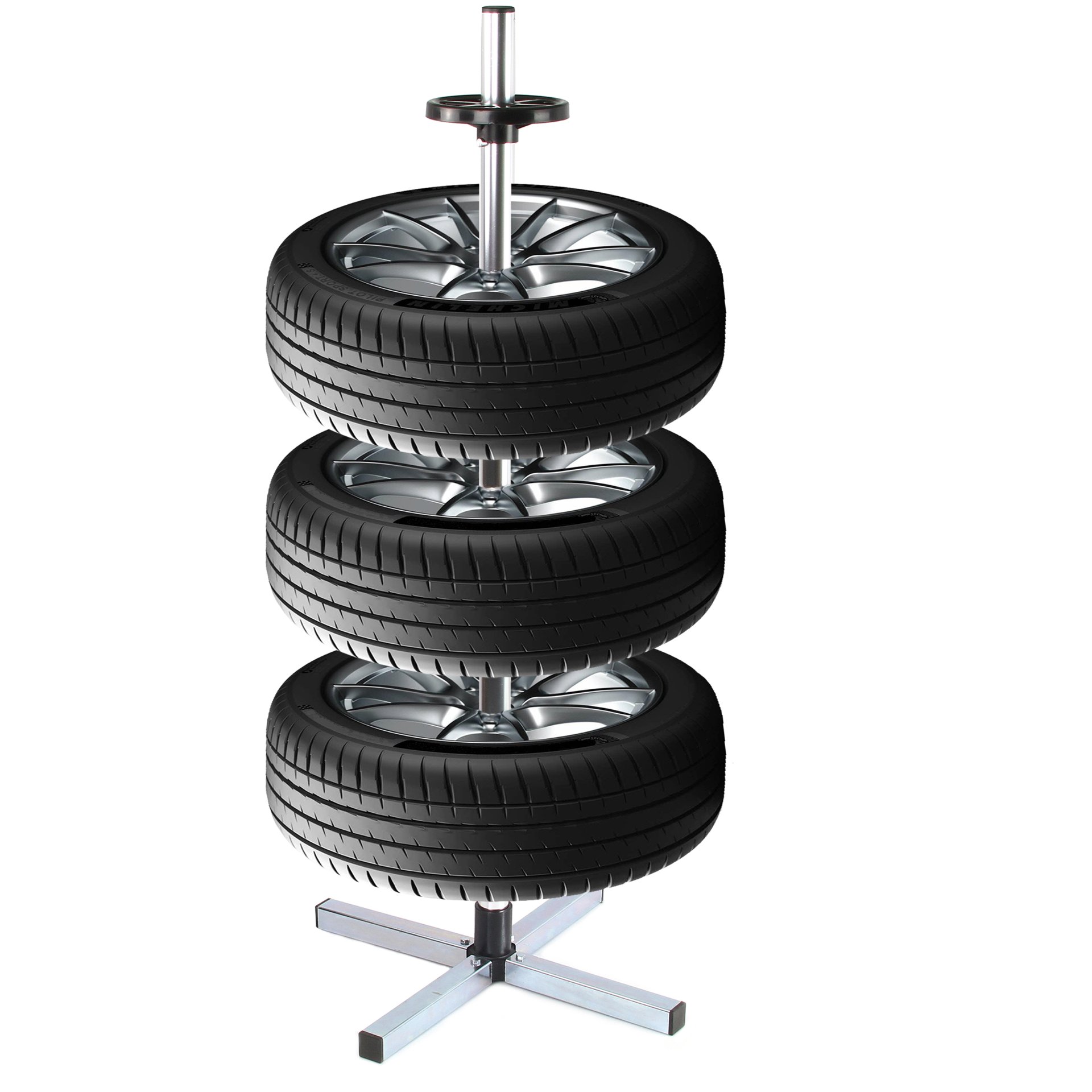 MAR-POL M90050 Držiak stojan na 4 pneumatiky
