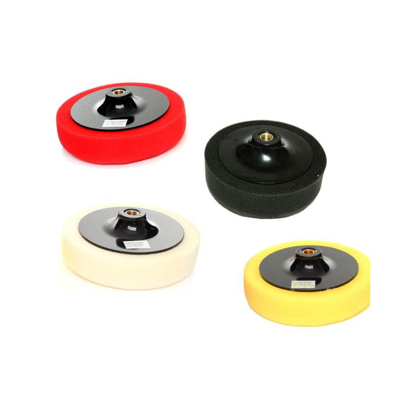 Kraft&Dele KD1594 Leštiaca špongia kotúč čierna M14 30 kg/m³ 150mm