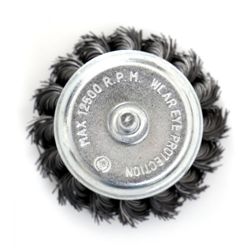 Kraft&Dele KD10990 Kotúčová drôtená kefa na vŕtačku 75mm M6