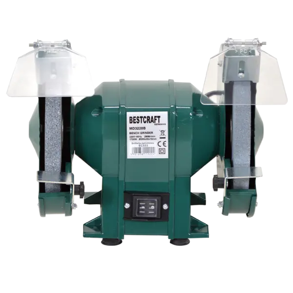 Kraft&Dele KD533 1700W Dvojkotúčová stolná brúska 200mm + brúsne kamene