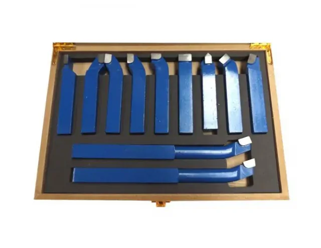 GEKO G01243 Sada sústružníckych nástrojov nožov sústružnícky nôž 11ks 16x16