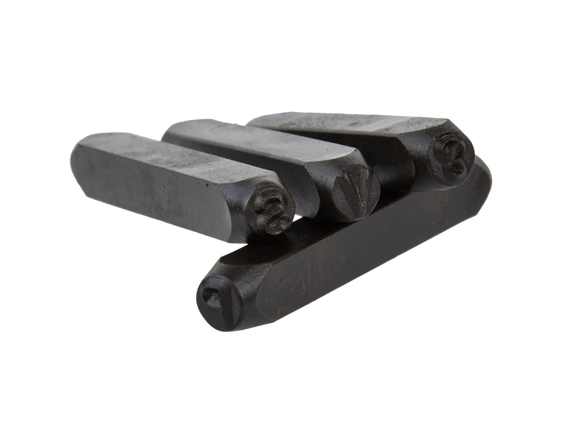 GEKO G01813 Raznice písmená pečiatka písmenkové razidlá na kov, plech 8mm / 27ks