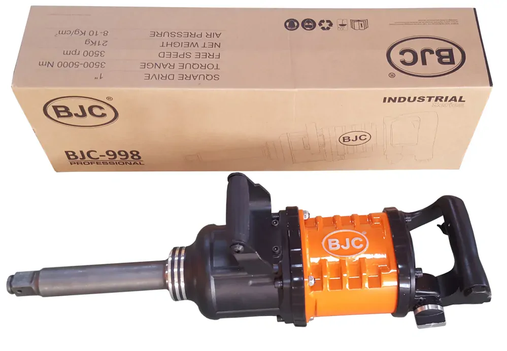 Mar-pol BJC M80533 Pneumatický rázový uťahovák 5000Nm kľúč na kolesá 1" BJC 998