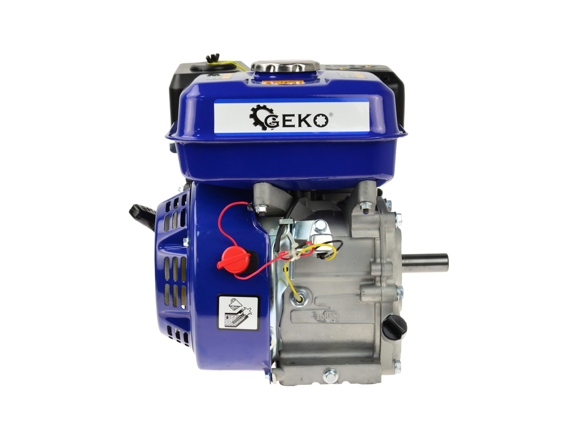 GEKO G80252 Benzínový spaľovací motor štvortaktný 6,5HP hriadeľ 20mm