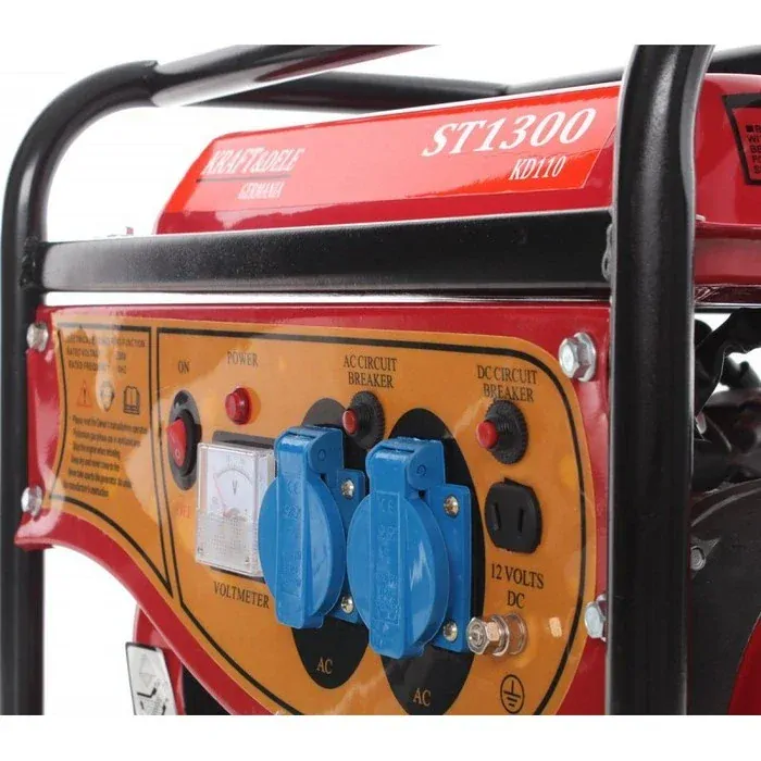 Kraft&Dele KD110 Elektrocentrála 1500W 12V / 230V + olej 
