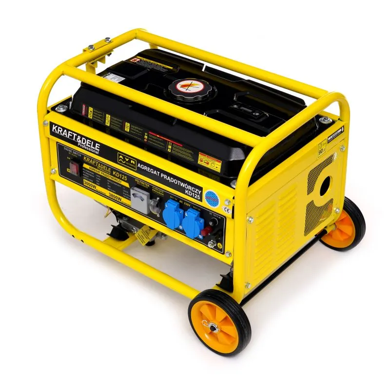 Kraft&Dele KD125 Elektrocentrála Generátor elektrického prúdu 3800W 12 / 230V AVR
