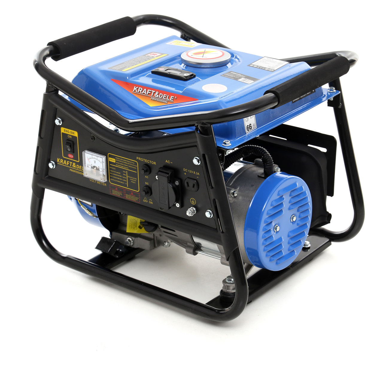 KRAFT&DELE KD140 1500W Elektrocentrála Generátor prúdu 3HP 12V / 230V