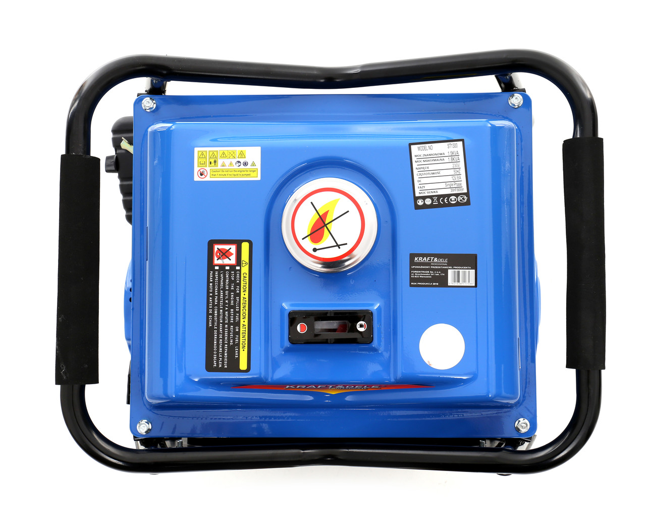 KRAFT&DELE KD140 1500W Elektrocentrála Generátor prúdu 3HP 12V / 230V
