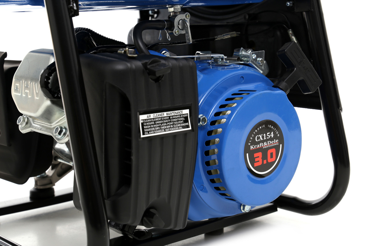 KRAFT&DELE KD140 1500W Elektrocentrála Generátor prúdu 3HP 12V / 230V