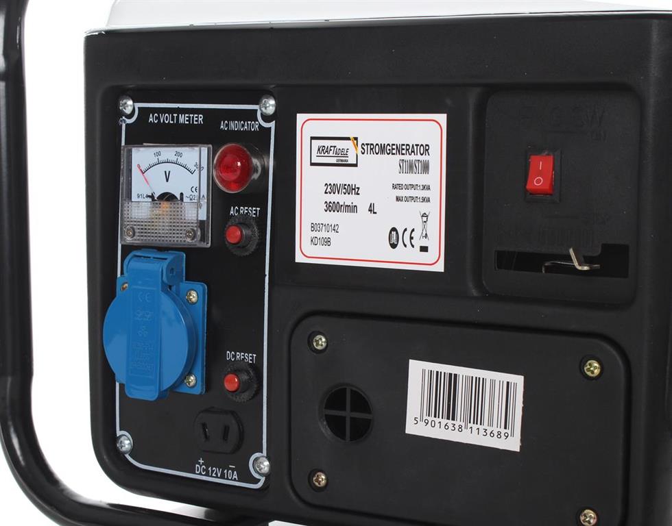 KRAFT&DELE KD109B ELEKTROCENTRÁLA 230V 12V 1200W