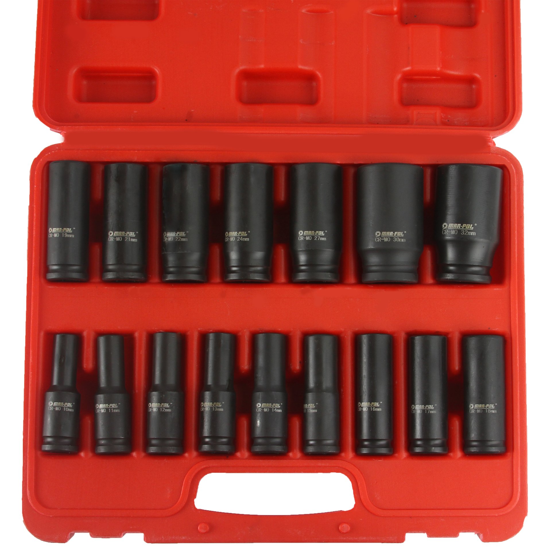 Kraft&Dele KD10531 Nástrčné kľúče 1/2" 16ks 10-32mm