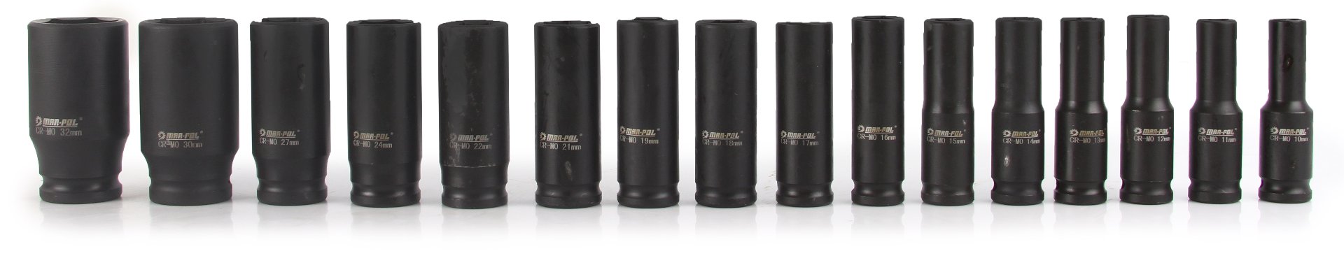 Kraft&Dele KD10531 Nástrčné kľúče 1/2" 16ks 10-32mm