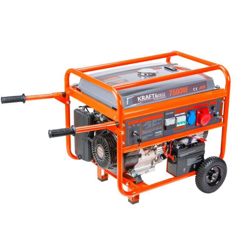 KRAFT&DELE KD147 Trojfázová elektrocentrála 7500W 230/380V AVR