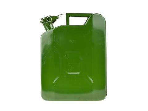 GEKO G03232 Kovový plechový kanister 20L nádoba na pohonné hmoty, palivo
