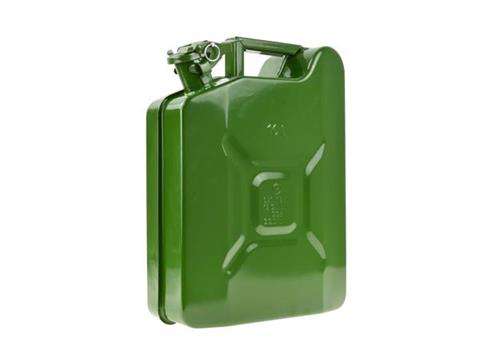 GEKO G03232 Kovový plechový kanister 20L nádoba na pohonné hmoty, palivo