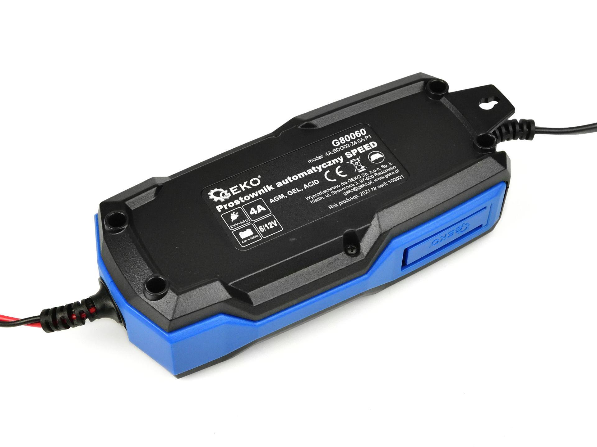 GEKO G80061 Automatická nabíjačka SPEED 6/12V 10A 4Ah-200Ah