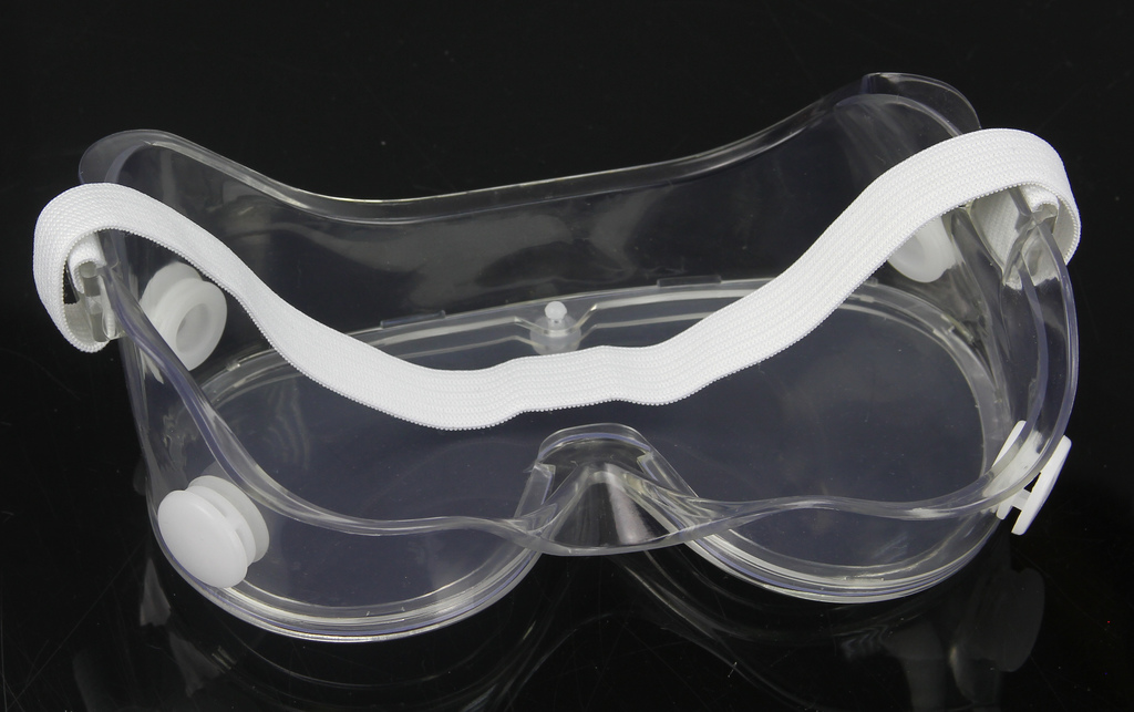 MAR-POL M90255 Ochranné pracovné okuliare číre, bezfarebné GOGLE ochrana očí 10ks