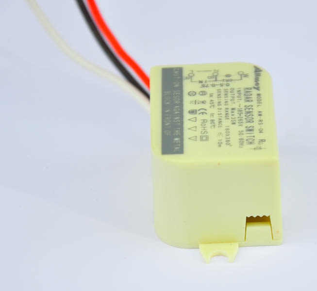 SZPILA RADAR Radarový spínač POHYBOVÉ ČIDLO mini 230V