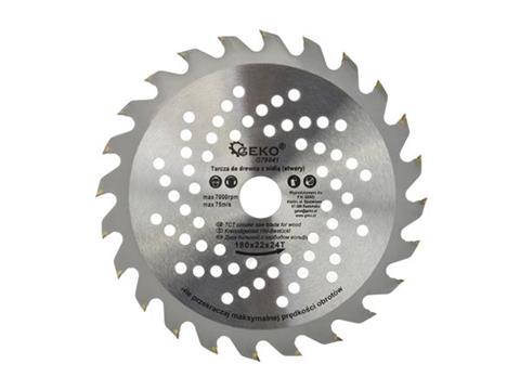 GEKO G78040 Kotúč na drevo pílenie dreva 180mm 20mm 24T