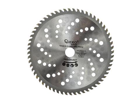 GEKO G78045 Kotúč na drevo pílenie dreva 185mm 20mm 24T
