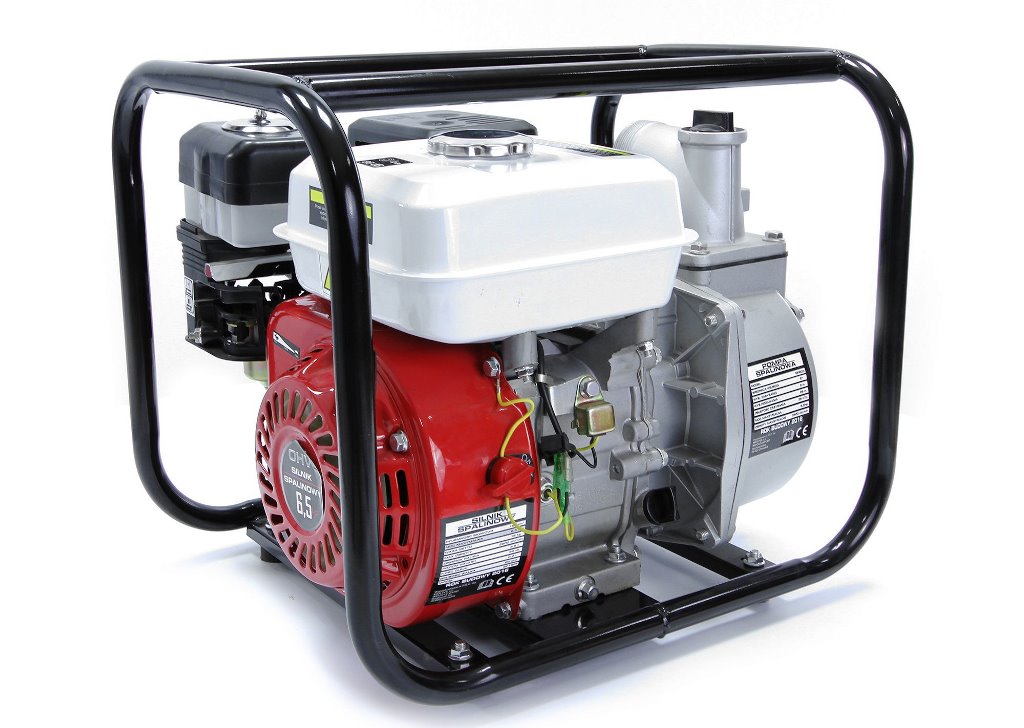 MAR-POL M799203 sada Benzínové vodné čerpadlo 2" 4,85kW + príslušenstvo
