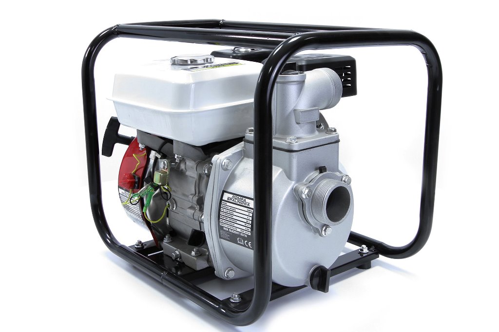 MAR-POL M799203 sada Benzínové vodné čerpadlo 2" 4,85kW + príslušenstvo