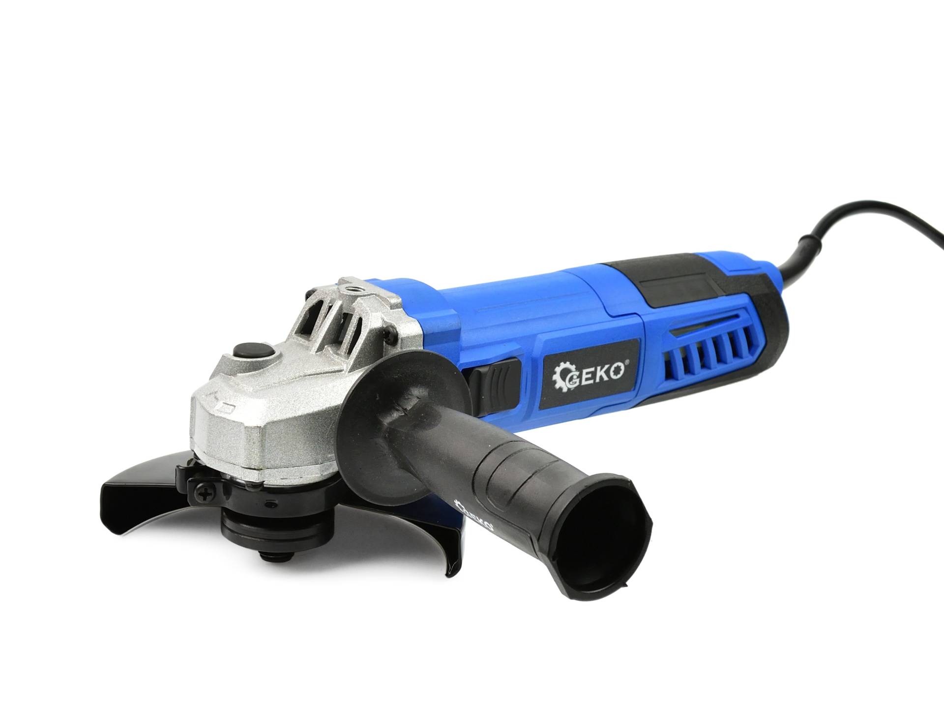 GEKO G80802 Uhlová brúska elektrická 1200W 125mm pre brúsenie + 2 kotúče