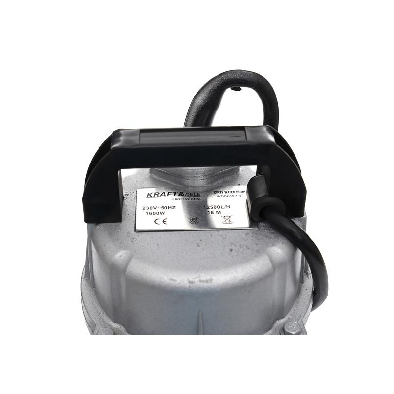 KD767 Kalové ponorné čerpadlo 1600W 1" + PVC hadica 20m 1"