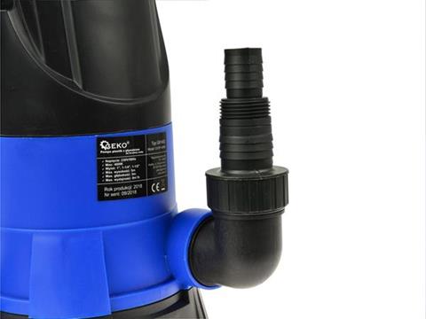 GEKO G81453 400W Ponorné kalové čerpadlo s plavákom plastové 1 "+ PVC hadica 50m 1"